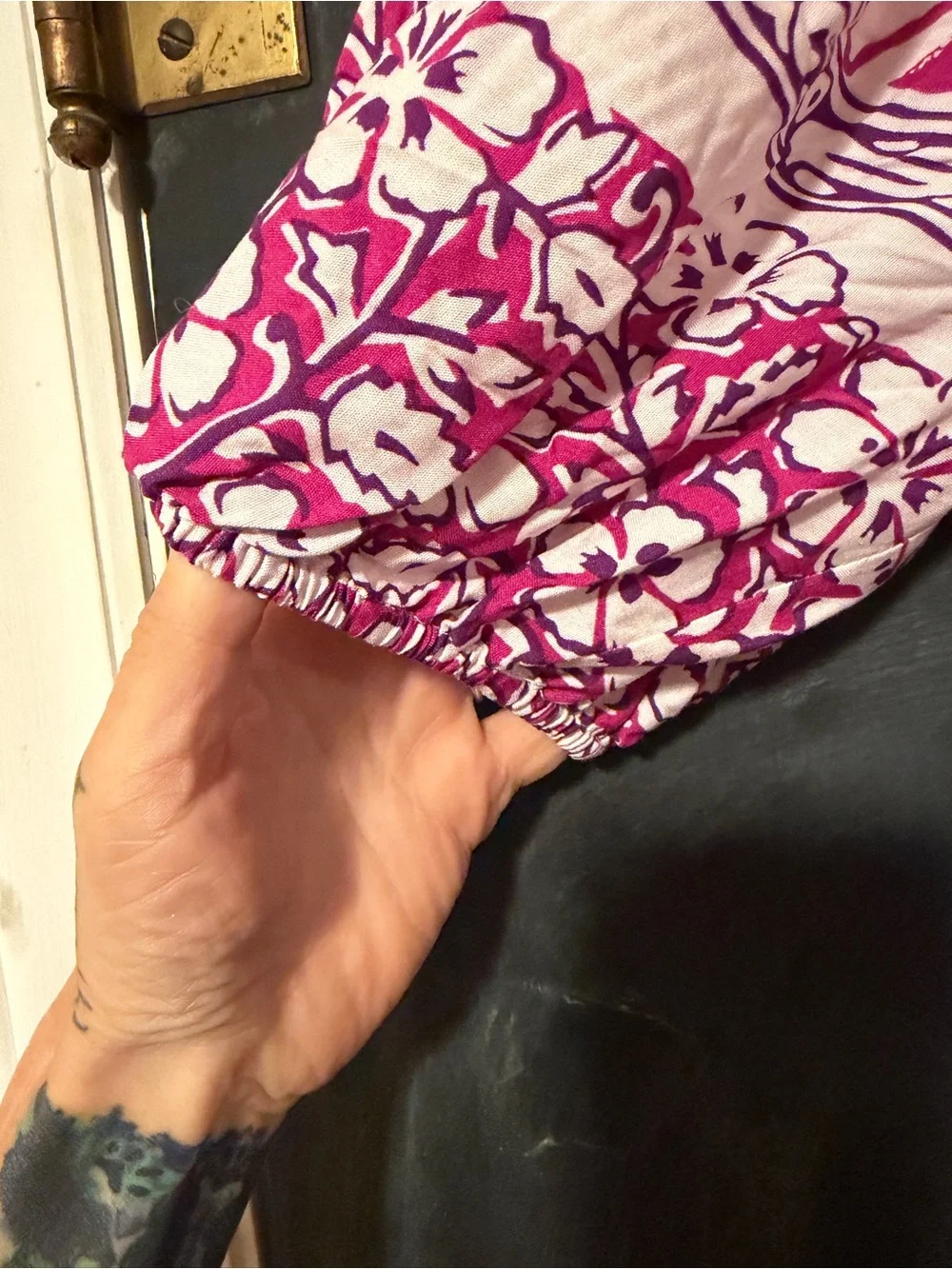 Women’s Purple Floral Boho Dress Size Small by UMGEE